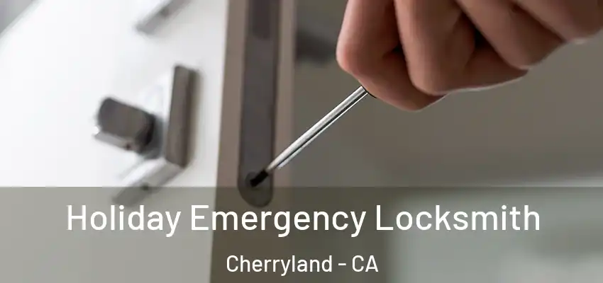  Holiday Emergency Locksmith Cherryland - CA